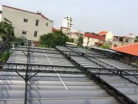 Mái xếp di động lượn sóng