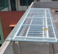 Thi công mái kính tự động TLK09