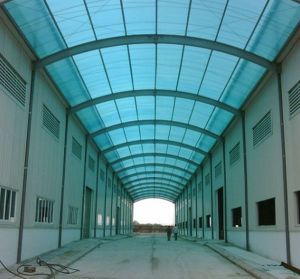 Thi công mái nhựa thông minh TLN06