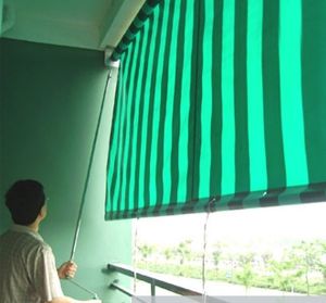 Bạt che nắng mưa hành lang tự cuốn