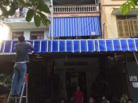 Hướng dẫn lắp đặt mái hiên di động