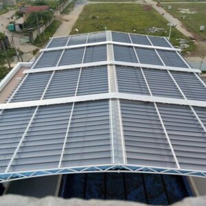 Mái xếp di động lượn sóng
