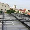 Mái xếp di động lượn sóng