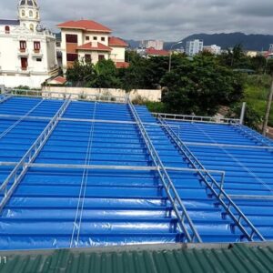 Mái xếp di động lượn sóng
